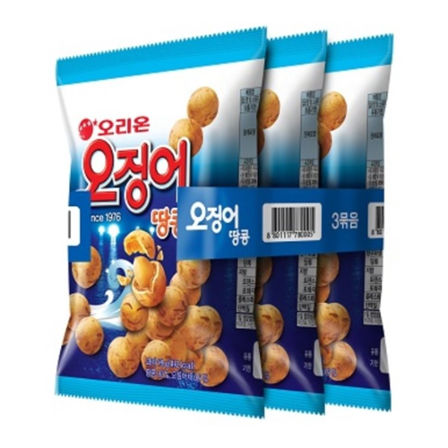 오리온)오징어땅콩3번들 3P